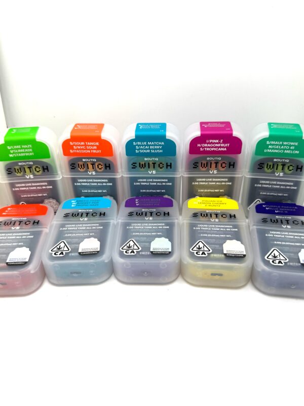 Boutiq Switch V5 (3 Flavors) 2g Disposable Vape
