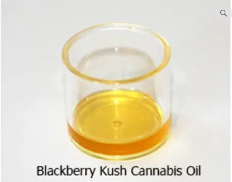 Blackberry Kush THC-Cannabisöl
