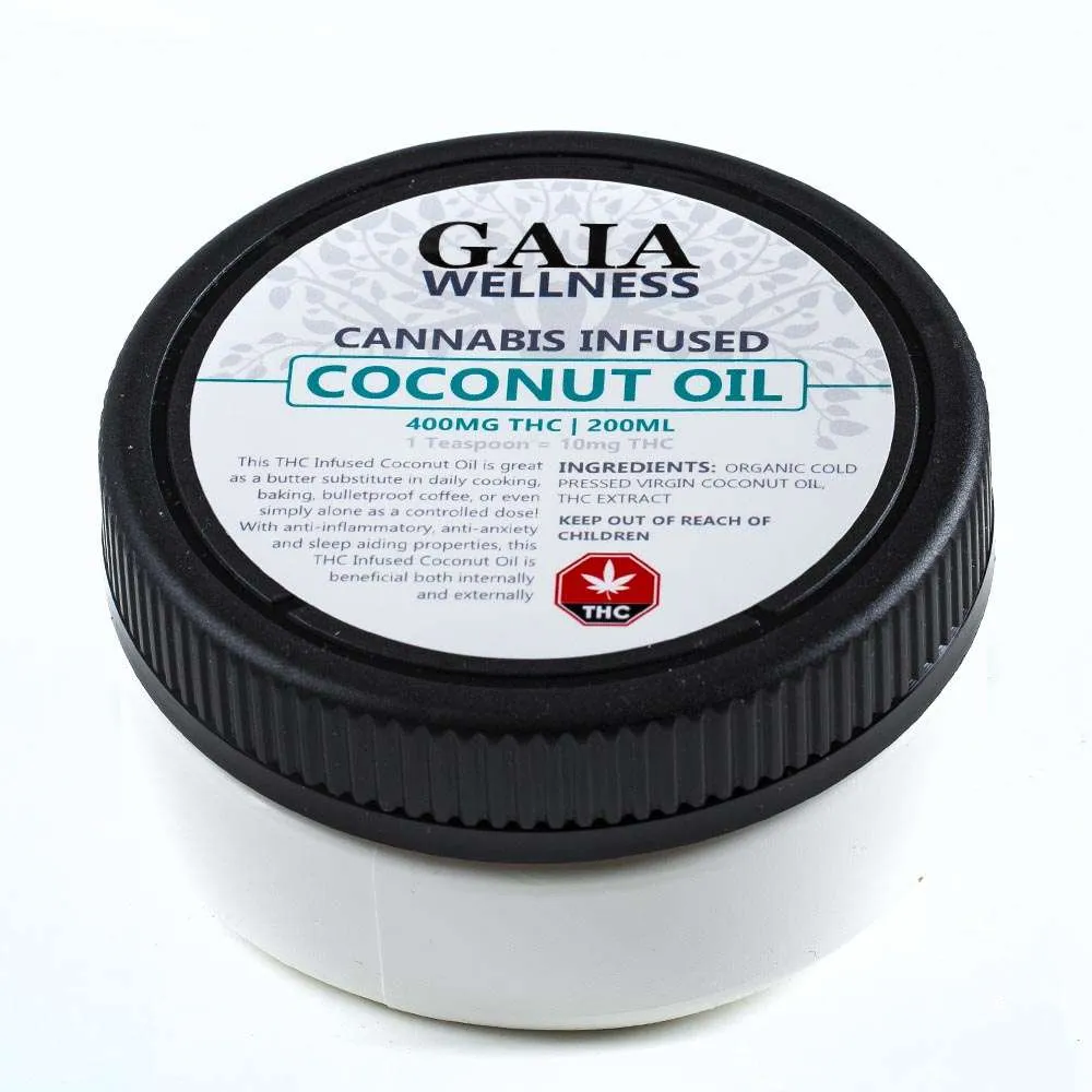 Gaia Kokosnussöl THC 200 mg